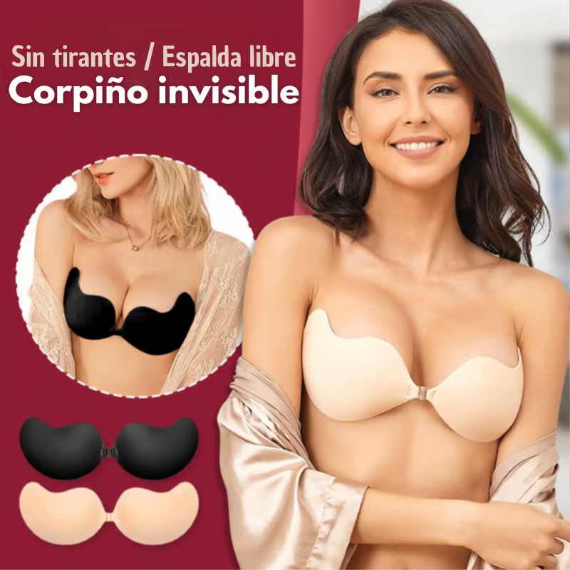 Realce Corpiño Invisible | OFERTA 2X1 + ENVÍO GRATIS